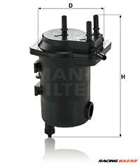 MANN-FILTER WK 939/17 x - Üzemanyagszűrő RENAULT