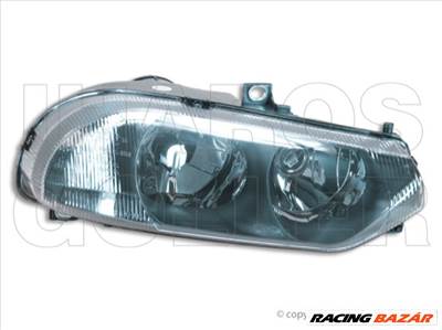 Alfa Romeo 156 1997.10.01-2003.08.31 fényszóró H1/H7 jobb fekete házas (belülről állítható) TYC (07X0)