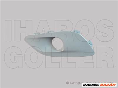 Peugeot 308 T9 2013.10.01-2017.08.01 Ködlámpa keret alapozott jobb (10D7)
