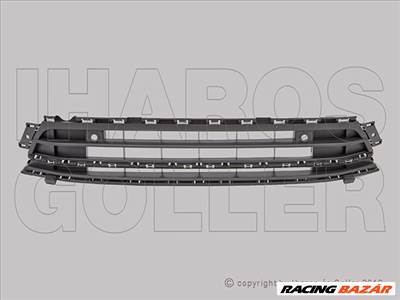 Volkswagen Jetta 2014.09.01- Rács első lökhárítóba közép (szenzoros) (1DID)