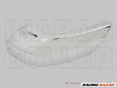 Nissan Frontier 1998.01.01-2004.12.31 Első lökhárító sarok bal króm (-01.11) (1B66)