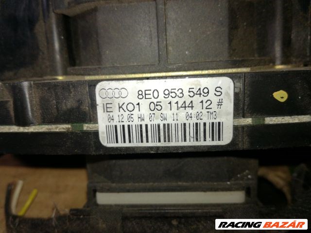 Audi A4 (8E2, B6) Komplett Kormánykapcsoló (Bajuszkapcsoló) /82762/ 8e0953549s 4e0953503c 5. kép