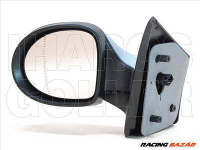 Renault Twingo 2007.08.01-2011.12.31 Visszapillantó tükör bal, elektromos állítás, aszférikus, fűthető, fényezendő (-10) (0TGE)