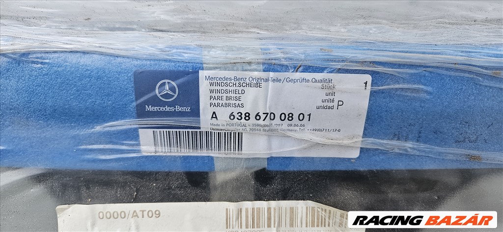 Mercedes Vito W638 Első szélvédő A6386700801 1. kép