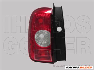 Dacia Duster 2010.02.01-2013.05.31 Hátsó lámpa üres bal (0WMF)
