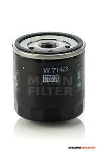 MANN-FILTER W 714/3 - olajszűrő ALFA ROMEO AUTOBIANCHI FIAT FORD FORD USA INNOCENTI LANCIA MASERATI 