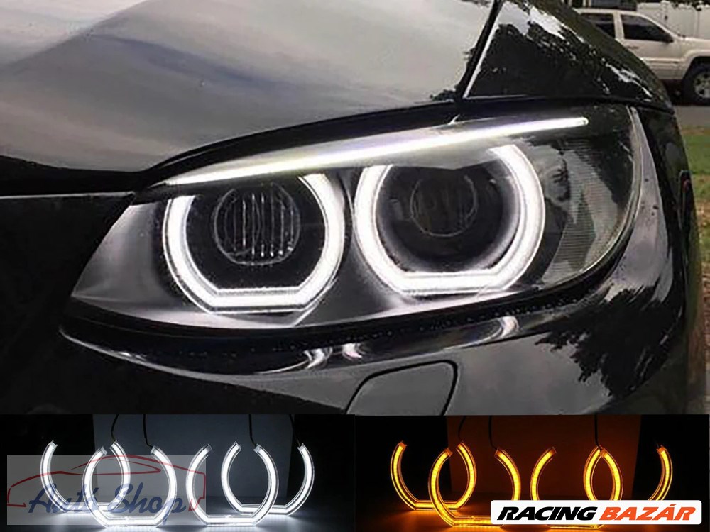 BMW E90 , E91 , E92 , E93 ANGEL EYES LED DTM  M4 STYLE  3. kép