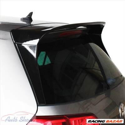  VW Golf 7 2012-2019 Csomatér Tető Spoiler ABS, fekete fényes, 3 részes készlet alkalmas VW Golf 7 2012-2019