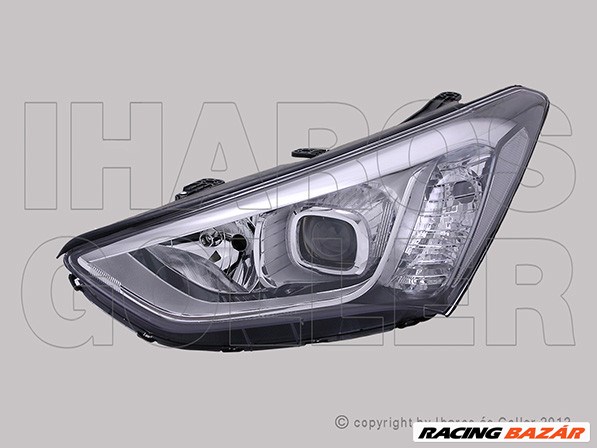 Hyundai Santa Fe 2012.10.01-2015.12.31 Fényszóró 2H7/LED bal (motorral) (118M) 1. kép