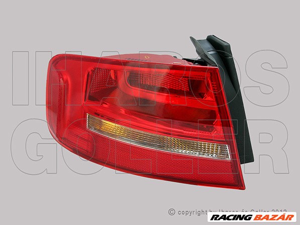 Audi A4 2012.02.02-2015.06.01 Hátsó lámpa üres bal külső (4 ajtós) (13SM) 1. kép