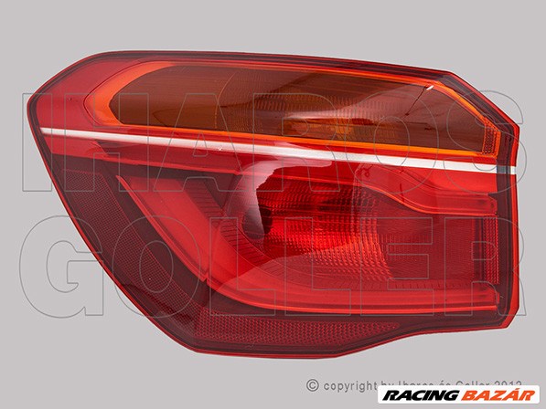 BMW X1 (F48) 2015.09.01- Hátsó lámpa külső, kpl. bal LED/P21W (1IT9) 1. kép