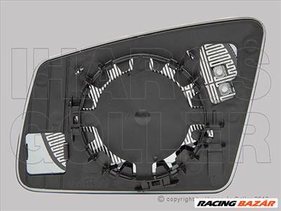 Mercedes ML (W166) 2011.08.01-2014.12.13 Tükörlap cserélhető jobb, aszf., fűth. (1BVG)