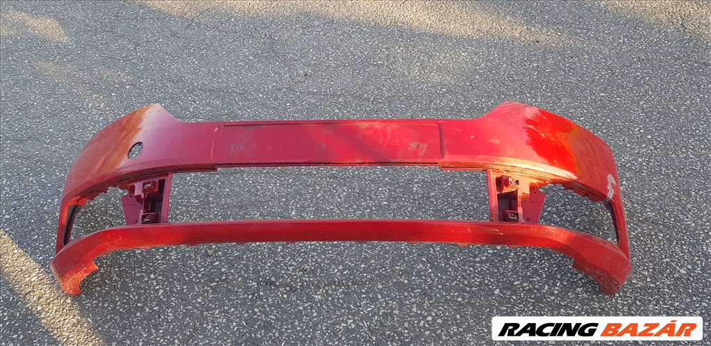 Skoda Fabia III gyári első lökhárító piros színben eladó! 6v0807221f 1. kép