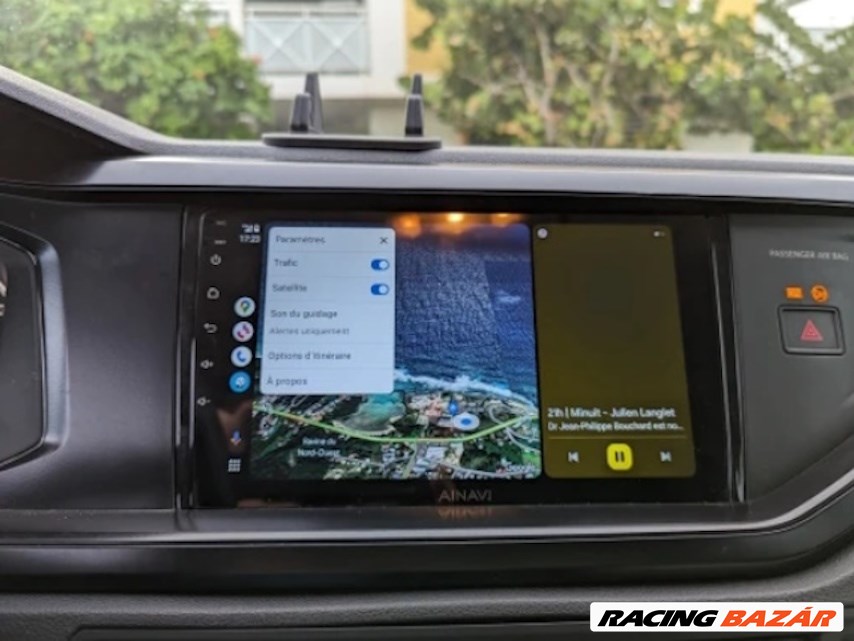 Volkswagen T 6.1, Polo, Crafter, Passat, T-Roc CarPlay Android Multimédia Rádió Tolatókamerával 3. kép