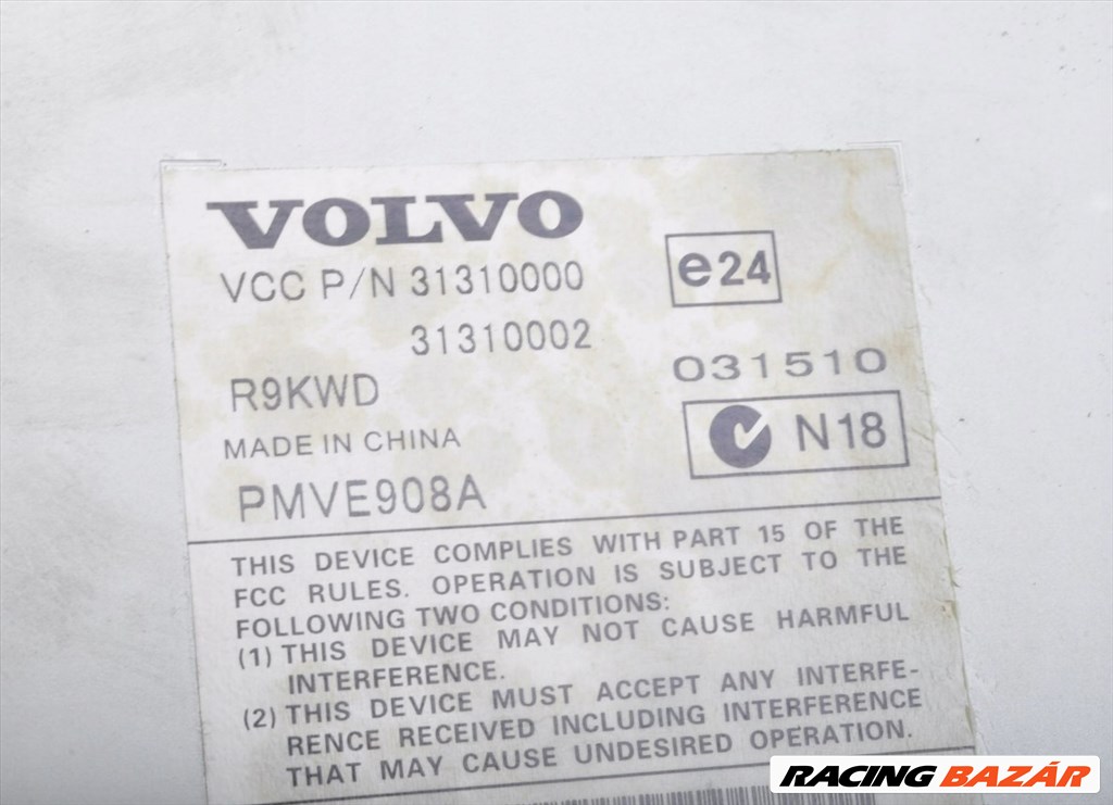 Volvo XC90 gyári erősítő 31310000 31310002 4. kép