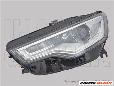 Audi A6 2011.04.01-2014.09.30 Fényszóró H7/D3S XENON/LED bal (motorral) DEPO (0WGX)