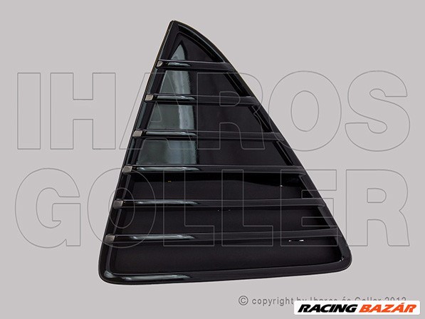 Ford Focus 2011.03.01-2014.09.31 Rács az első lökhárítóba bal, fényes fekete (16CW) 1. kép