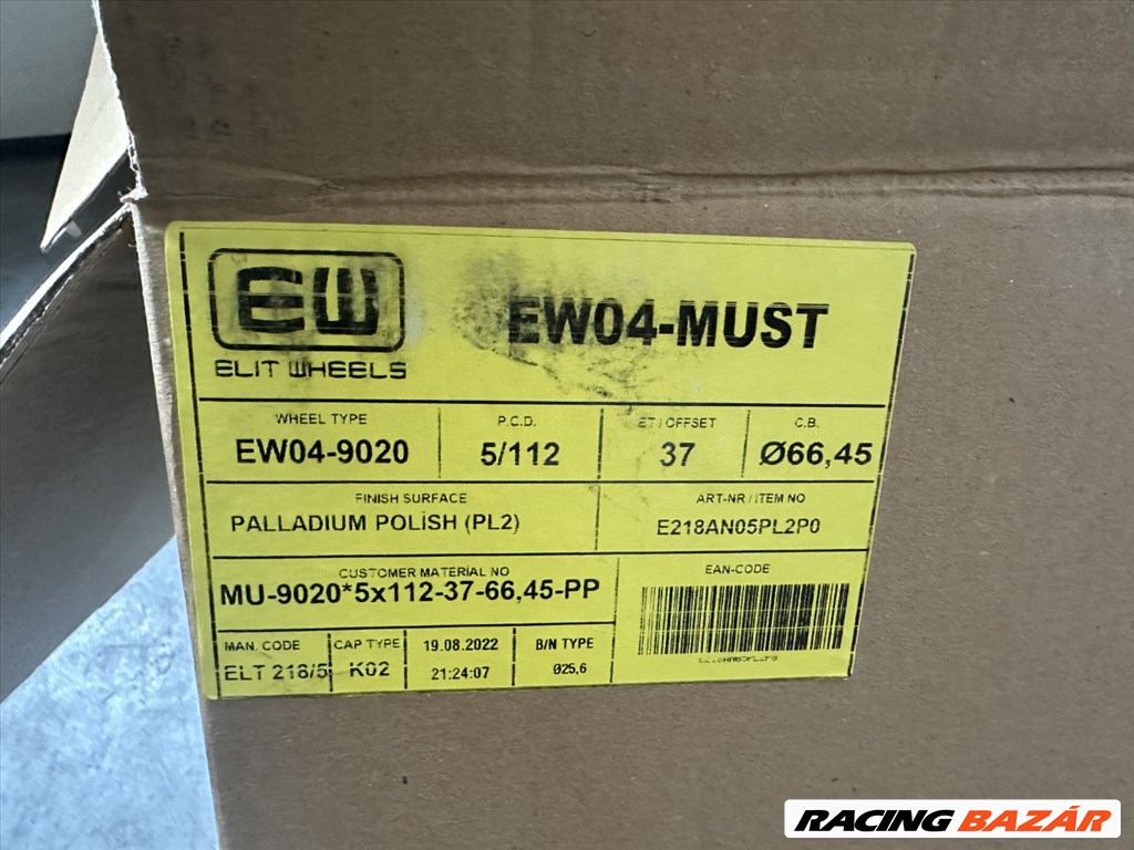R20 5x112 (66,45) Elite Wheels EW04 MUST 9J ET37  új felnik, alufelnik 20"  4. kép