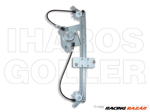 Smart ForTwo 1997.01.01-2007.02.28 Ablakemelő motor nélkül bal első (3 ajtós) (02V4) 1. kép