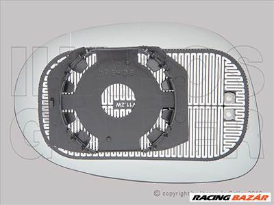 Fiat Bravo 2007.01.01- Tükörlap cserélhető bal, kék, aszférikus,fűthető (04CW)
