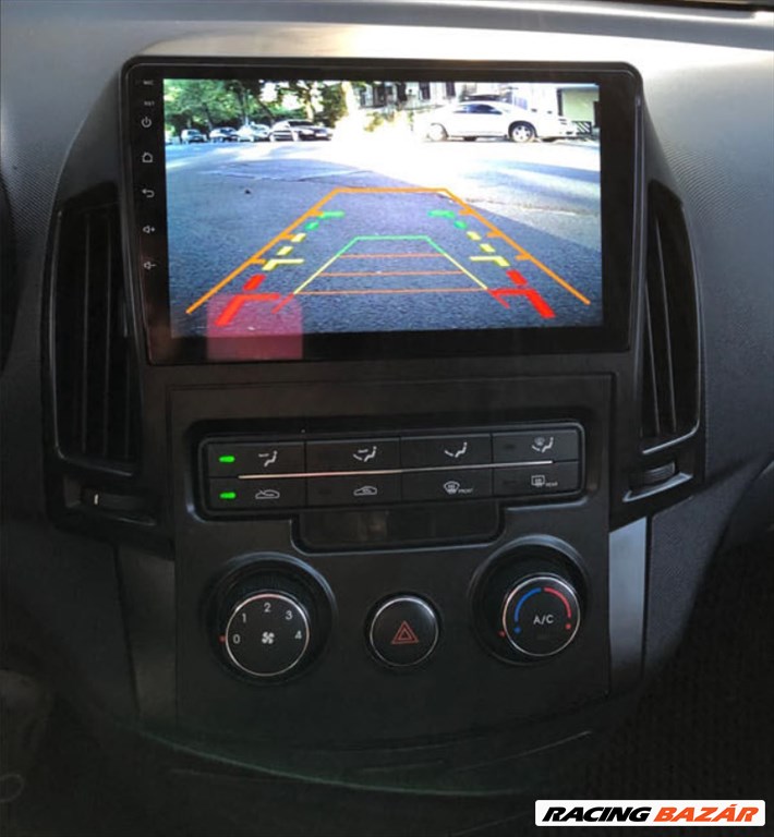 Hyundai I30 2006-2012 CarPlay Multimédia Android GPS Rádió Tolatókamerával 1. kép