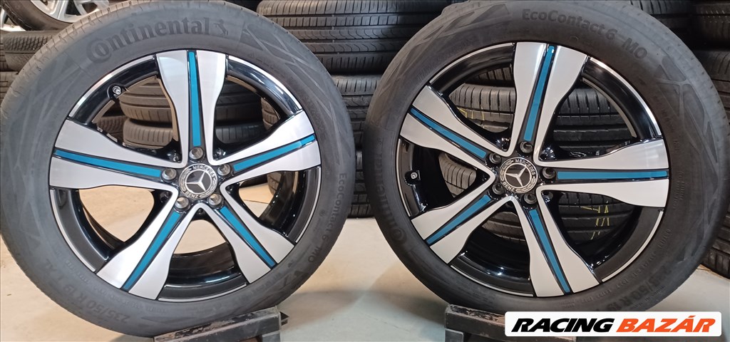  Mercedes W243 EQA Eqb 5x112 7,5x19 235/50 R19 nyári gumikkal 4db 4. kép