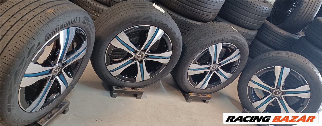  Mercedes W243 EQA Eqb 5x112 7,5x19 235/50 R19 nyári gumikkal 4db 7. kép