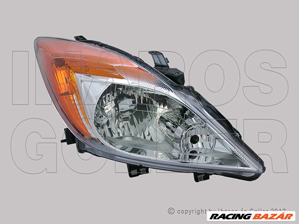 Mazda BT-50 2011.10.01- Fényszóró H4 jobb nappali fénnyel (motorral) DEPO (125G) 1. kép