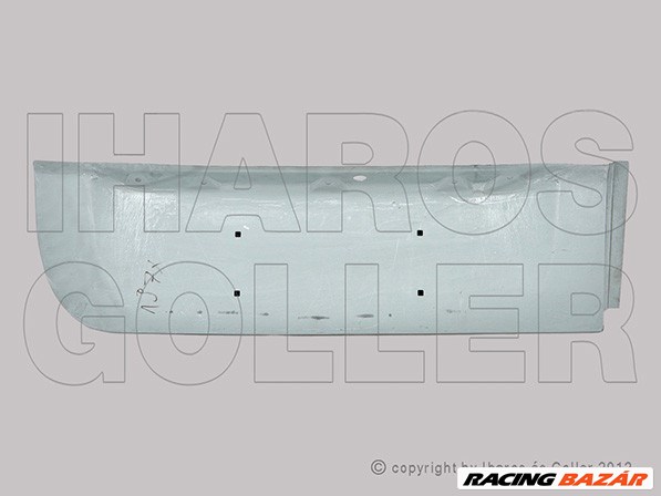 Mercedes Sprinter (W906) 2006.06.01-2013.09.07 Hátsó ajtó borító alsóész bal (1J7X) 1. kép