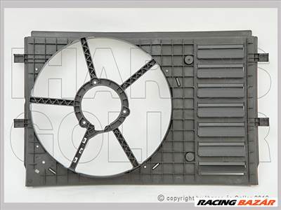 Audi A1 (8X) 2010.01.01-2014.12.01 Hűtőventilátor keret (klímás) (1DN0)