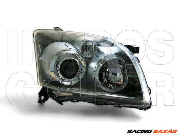 Toyota Avensis 2006.08.01-2008.11.10 Fényszóró H1/H7 jobb, (motoros állítás, motor nélkül) TYC (0ZEL) 1. kép