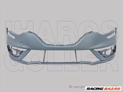 Renault Megane 2016.03.01-2020.10.08 Első lökh.alap. szenzor jel. oldaltartókkal+vonósz (1819)
