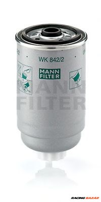 MANN-FILTER WK 842/2 - Üzemanyagszűrő ALFA ROMEO ANDORIA ARO AUDI AUSTIN BEDFORD CASE IH CITROËN DAC 1. kép