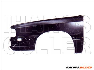 Audi 100 1982.10.01-1990.11.30 Első sárvédő bal (0LI0)