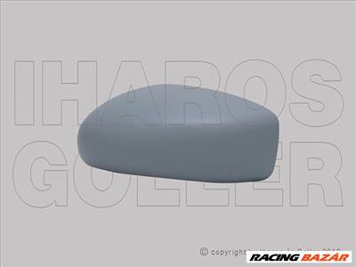 fiat idea 2003.01.01-2011.02.28 visszapillantó tükör borítás bal, alapozott (07Volkswagen)