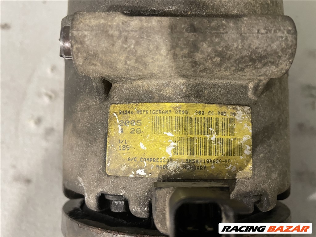 Ford Focus Mk2-2.5 C-Max 1.4-1.6 Ti-Vct klímakompresszor 3m5h19d629pk 1809656 6. kép