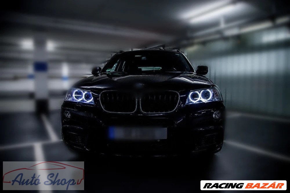 BMW ANGEL EYES LED VILLÁGITÁS H8  E82,E90 M3,E92,E93,E70,E89,X1,E84,X5 E70,X6 E71 ,X5M,X6M,Z4-E89  120W 3. kép