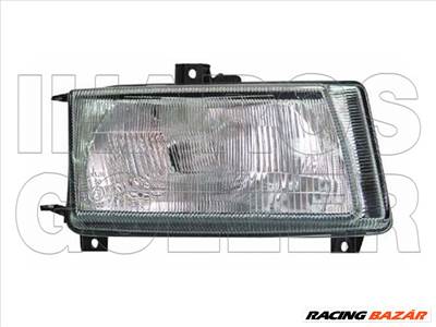 Volkswagen Caddy II 1995.07.01-2004.01.31 fényszóró H4 jobb 99.11-, ovál cs. (belülről állítható is) TYC (0TF1)