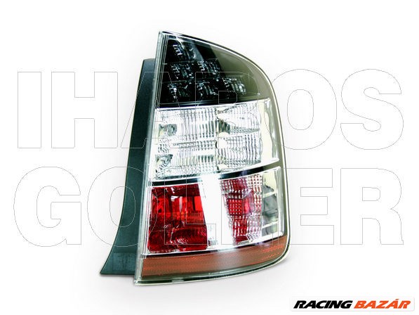 Toyota Prius 2003.04.01-2009.12.31 Hátsó lámpa üres jobb (LED-es) fekete h. DEPO (0UVC) 1. kép