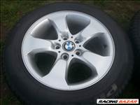 17" gyári BMW X3 alufelni, rajta 235/55 újszerű Pirelli P7 nyári gumi 