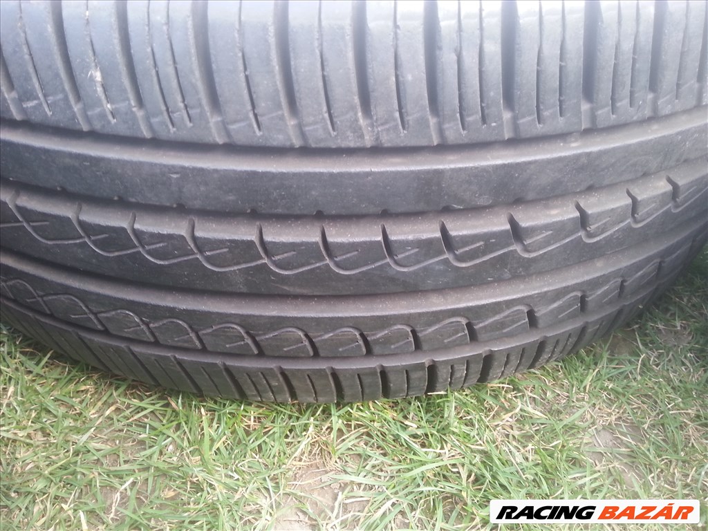 17" gyári BMW X3 alufelni, rajta 235/55 újszerű Pirelli P7 nyári gumi  11. kép