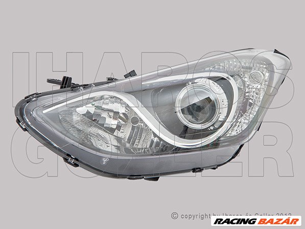 Hyundai I30 (GD) 2012.04.01-2015.02.01 Fényszóró 2H7 bal króm házas (motorral) TYC (13FU) 1. kép