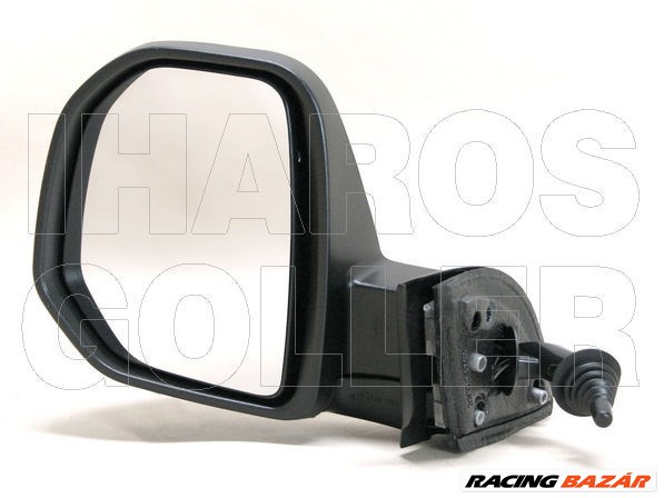 Citroen Berlingo B9 2008.04.01-2012.03.31 Visszapillantó tükör bal, bowdenes állítható, domború (0TFT) 1. kép