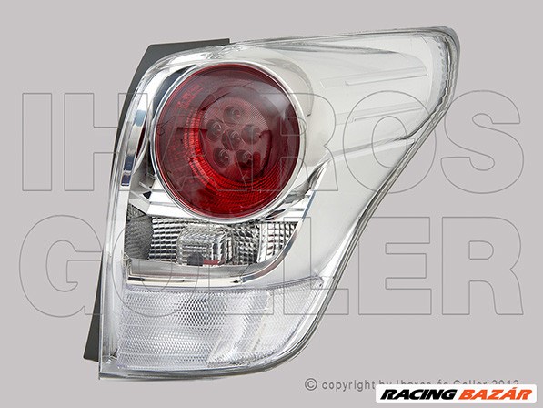 Toyota Verso 2012.11.01-2018.07.30 Hátsó lámpa üres jobb LED-es (1D81) 1. kép