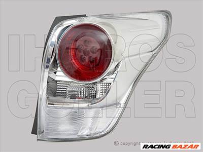 Toyota Verso 2012.11.01-2018.07.30 Hátsó lámpa üres jobb LED-es (1D81)