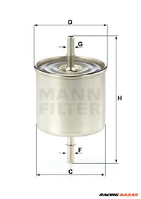 MANN-FILTER WK 8046 - Üzemanyagszűrő FORD FORD AUSTRALIA FORD USA MAZDA 1. kép