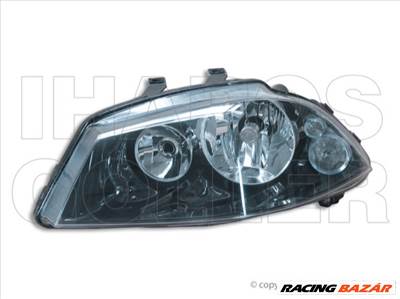 Seat Cordoba 2002.09.01-2008.02.28 fényszóró H3/H7 bal s.szürke házas 06.2- (motoros állítás, motor nélkül) VALEO (04UI)