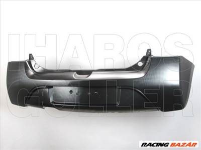 Renault Twingo 2007.08.01-2011.12.31 Hátsó lökhárító alapozás nélkül (Dynamic) (00UF)