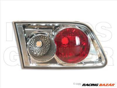 Mazda 6 2002.03.01-2005.05.31 Hátsó lámpa üres bal belső króm (Kombi) (05UU)