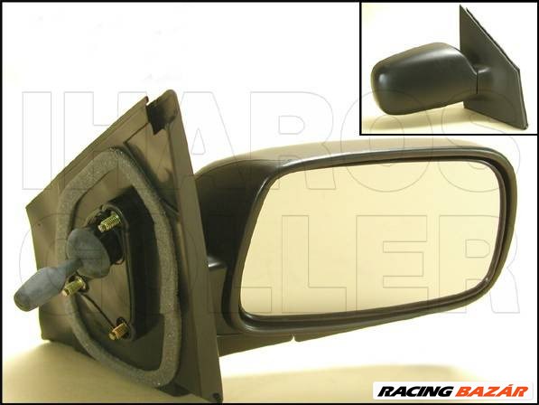 Toyota Yaris 1999.04.01-2003.01.31 Visszapillantó tükör jobb, bowdenes állítható (0E2V) 1. kép